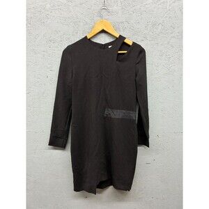 IRO Black Asymmetrical Dress